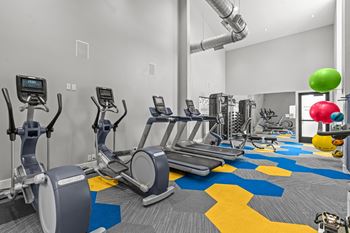 The alexandar apartments in santa rosa, california fitness center